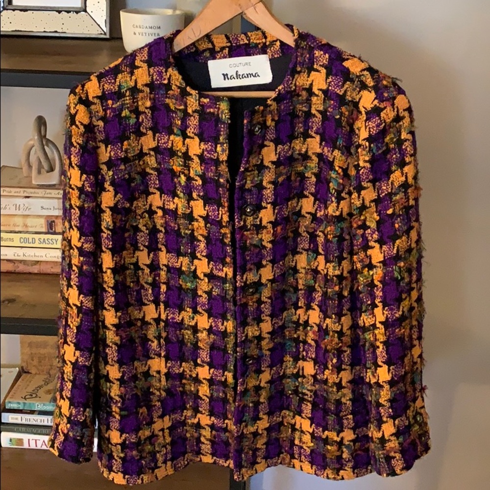 Vintage Couture - one of a kind 1970s jacket